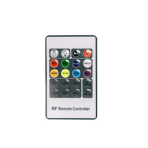 DC 12V-24V RGB LED kontrol 20 tuşları ile RF uzaktan 12A SMD5050 için 288W/3528 RGB Led şerit işık RoHS sertifikalı - Product Image 5