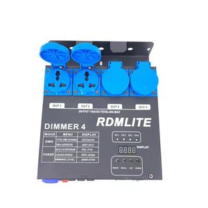 <strong>Digital</strong> Display 4-channel DMX512 Dimmer Pack With RDM for Stage Lighting Switch - Product Image 3
