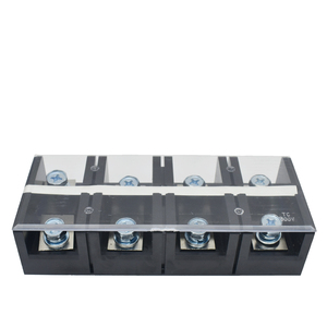 High Current Pure Copper TC <strong>Terminal</strong> <strong>Block</strong> Ceramic Power Distribution Plug-in and DIN Rail <strong>Fixed</strong> Plastic <strong>Terminal</strong> <strong>Block</strong> - Product Image 1