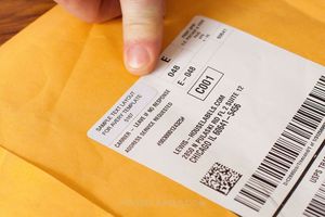 80Up Label <strong>Adhesive</strong> Paper Labels 1/2 X 1-1/3&quot; Letter Shipping Address Labels - Product Image 3