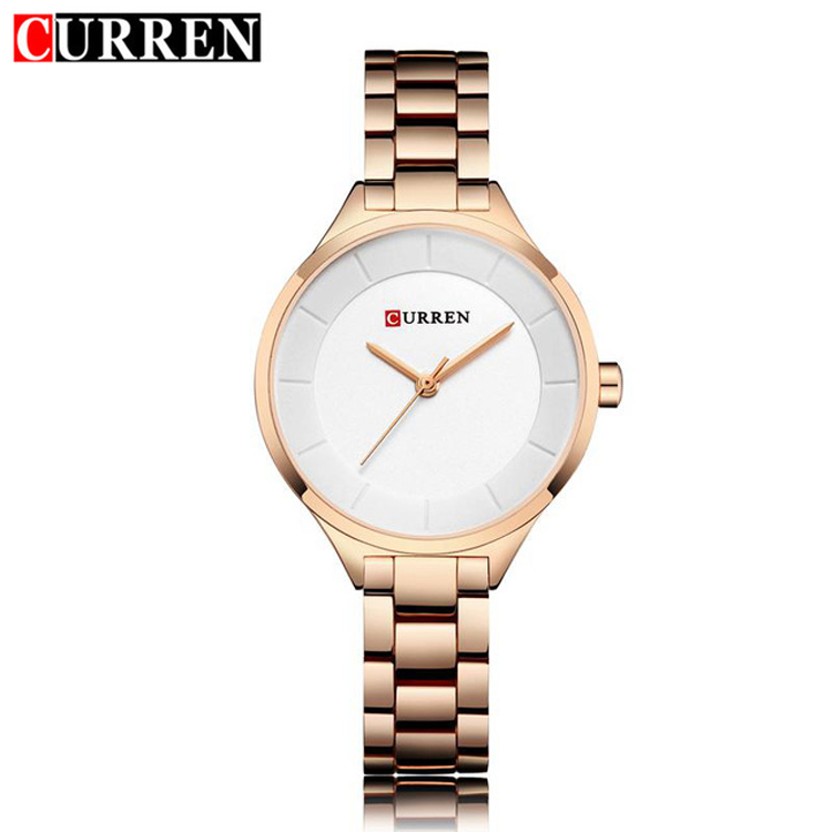 rose gold white