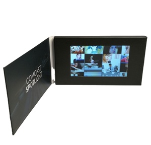 Wholesale <strong>Video</strong> Business Card Mini Size Electronic Digital LCD Book <strong>Video</strong> Thank You Card <strong>Video</strong> User Manual With 2.4 Inch Screen - Product Image 3