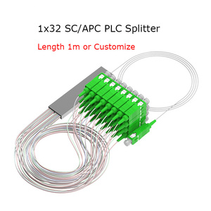 SC/APCコネクタ付き8 * 0.9mmPLCスプリッター光ファイバーFTTHネットワークPOE WiFi LCおよびUPCポリッシュネットワークおよびPoWに使用 - Product Image 6