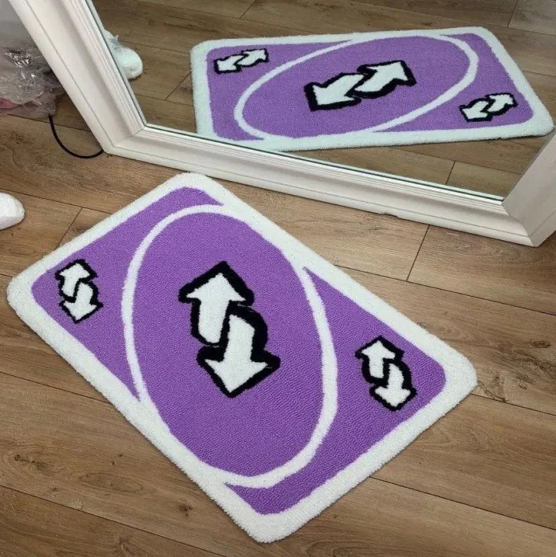 Imágenes Alfombrilla para dormitorio Juego estético Diseñado Tarjetas Alfombras personalizadas Alfombrillas para tiendas