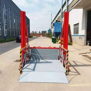 Warehouse Used Hydraulic Mobile Goods <strong>Loading</strong> Unloading Cargo Lift <strong>Platform</strong> Machine with Wheels - Product Image 4