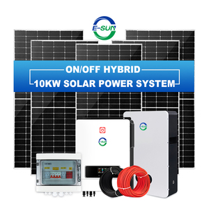 混合动力系统太阳能套件3Kw 5Kw 10Kw离网太阳能发电系统家用商用存储51.2v lfp电池逆变器 - Product Image 1