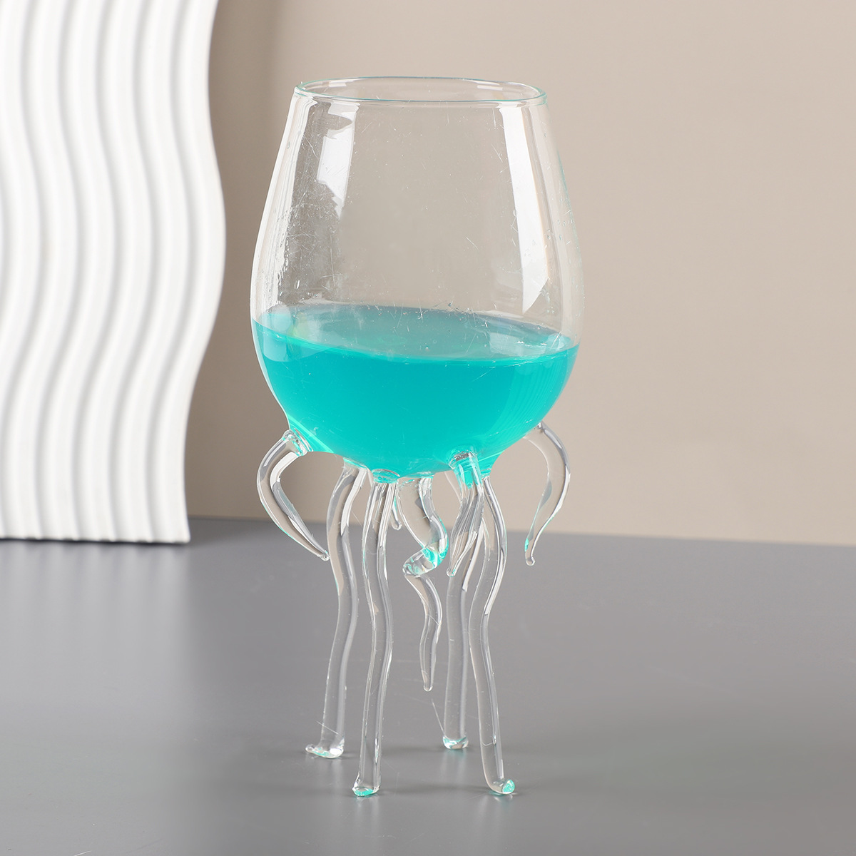 Round octopus cup