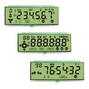 Display lcd a segmenti personalizzati prezzo economico display a segmenti TN schermo tn htn fstn va lcd 7 modulo display lcd a segmenti monocromatici