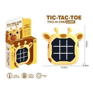 Tic-Tac-Toe & メモリゲームマシンユニセックスプラスチック教育玩具フクロウ付き卸売ボードゲーム - Product Image 3