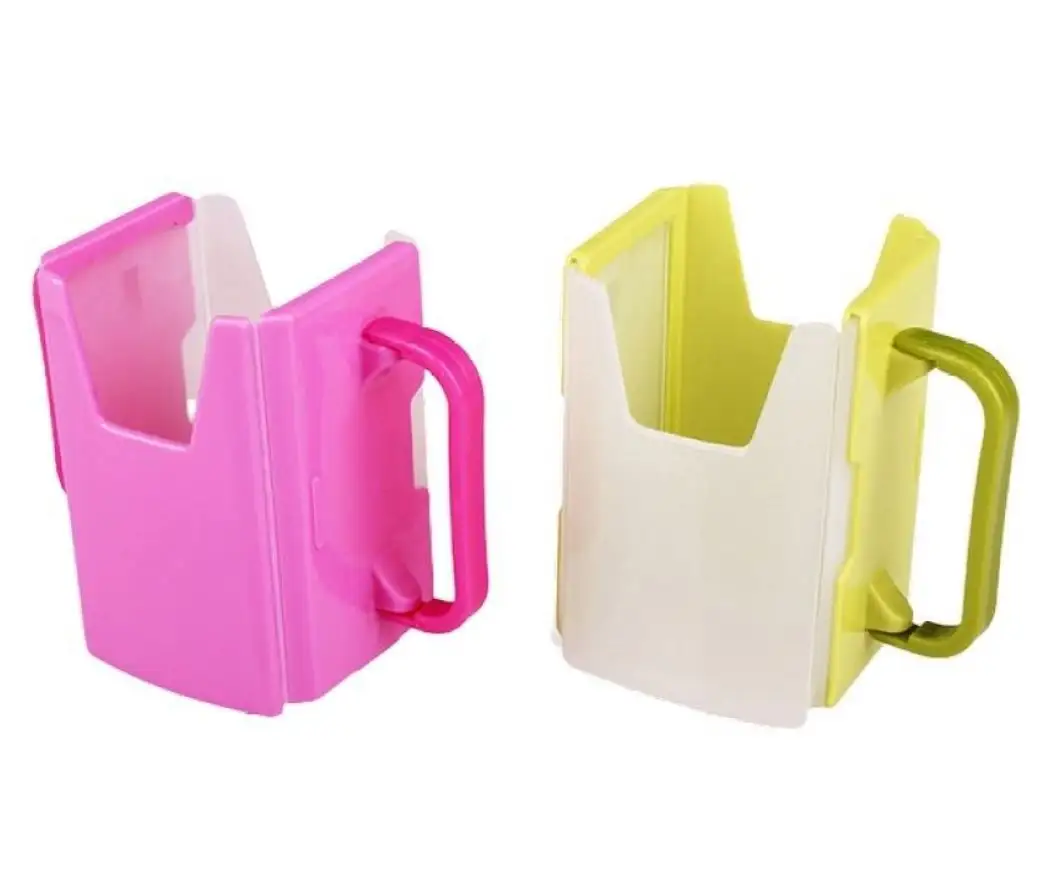 Portabottiglie portabottiglie portabottiglie di sicurezza regolabile scatola di succo per bambini in plastica per bere biberon moderni portabottiglie per latte