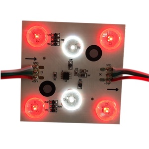 Addressable TM1814 RGBW modulo Dream Color SPI segnale programmabile lente diffusa 24V 90CRI per illuminazione pubblicità Lightbox da soffitto