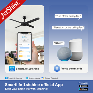 1stshine吊扇欧式商业工程静音金属叶片客厅吊扇 - Product Image 6