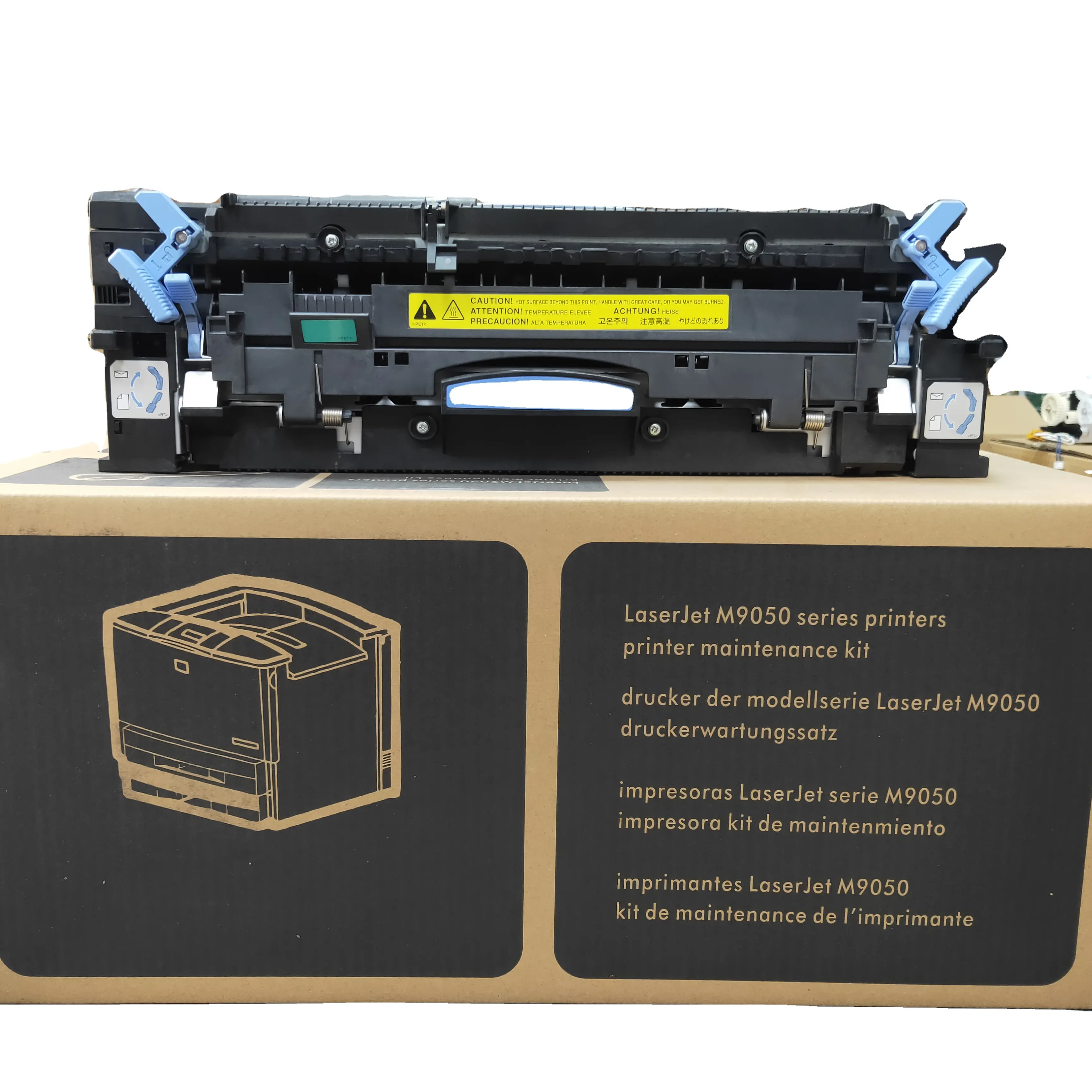Hp laserjet máquina de impressora, peça de reposição hp kit de manutenção para 4250 9050 11120 600 m601 m602 m603 p3015 452 630 435 hp m477 fusor