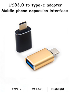 定制标志金属亮点Usb3.0母对c型公Otg适配器转换器usb-c Otg连接器Usb3.0至c型适配器 - Product Image 6