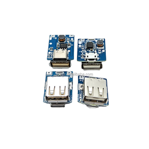 5V Micro TYPE-C interface Step-Up Power <strong>Module</strong> Lithium Battery Charging Protection Board Boost Converter 134N3P DIY charger - Product Image 3