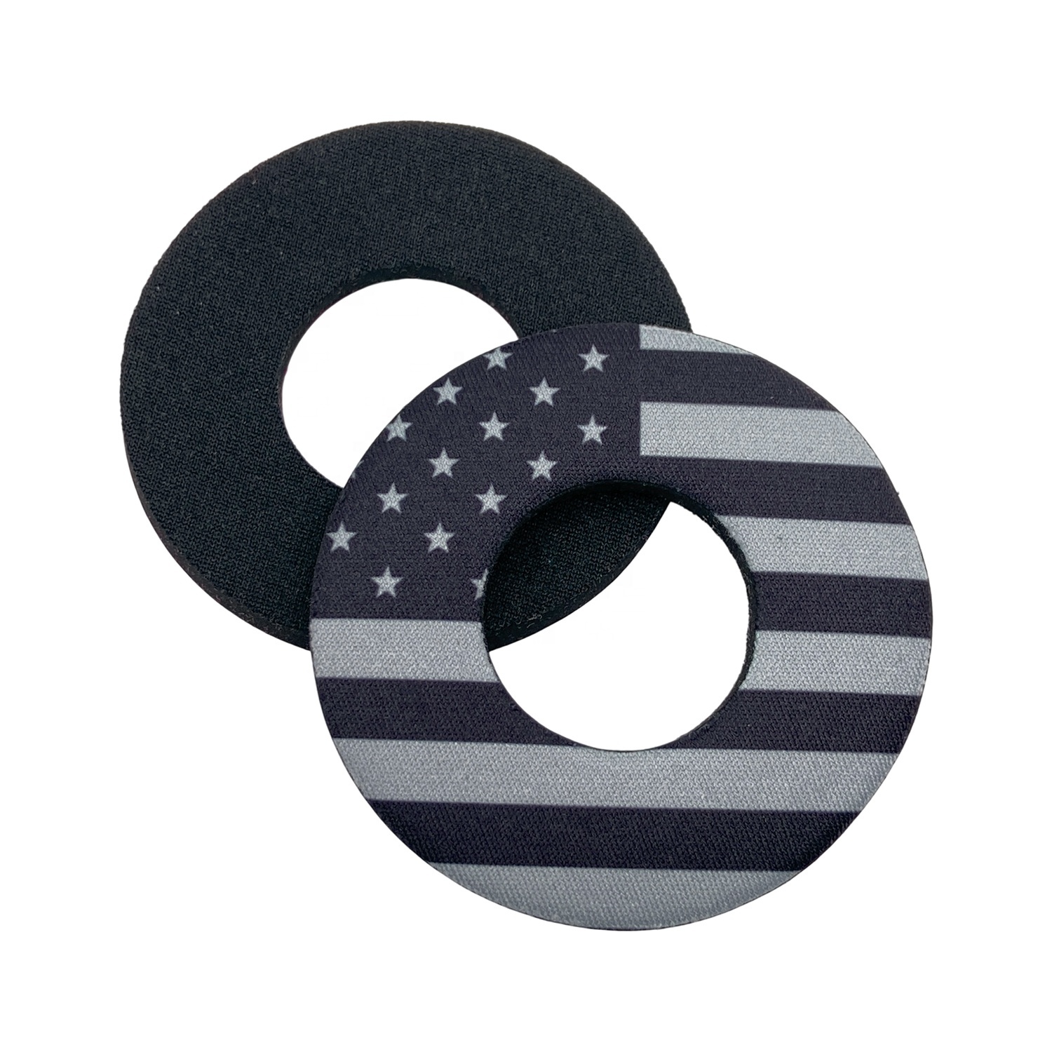 Drapeau américain gris