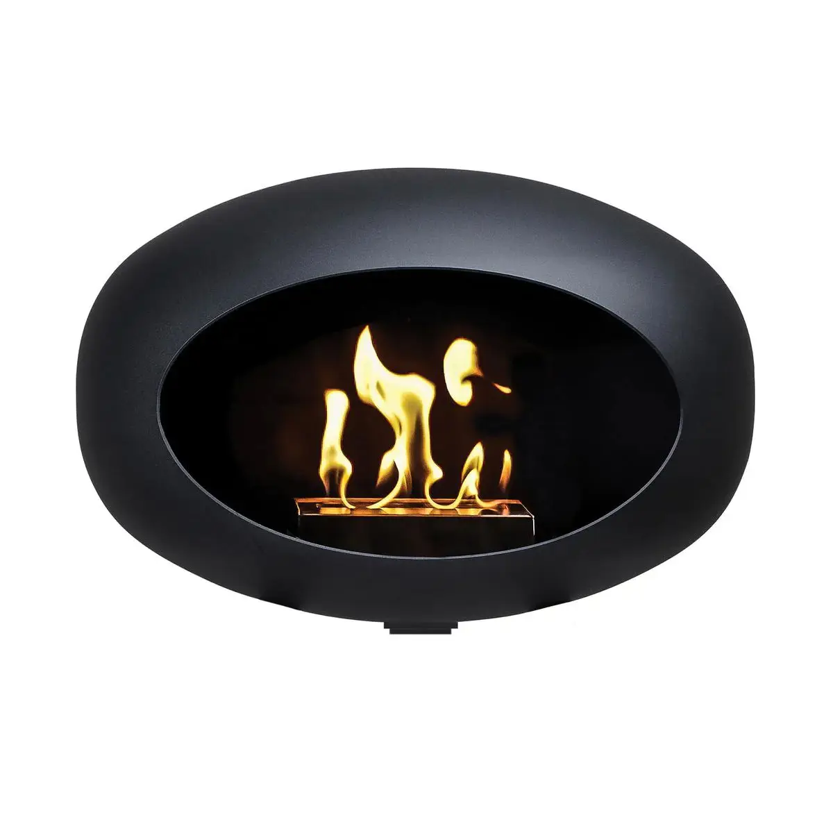 Hakim diseño moderno interior fuego real etanol chimenea etanol quemador negro pared bioetanol chimenea