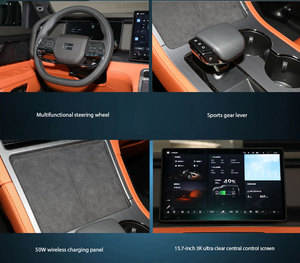 2024 Jishi <span class=keywords><strong>01</strong></span> orta büyük SUV özel 6-Seater standart aralığı Edition yeni enerji araba