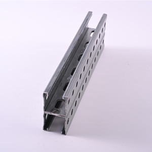 Di alta qualità costruzione doppio canale puntone forato a forma di C canale scanalato in acciaio - Product Image 6
