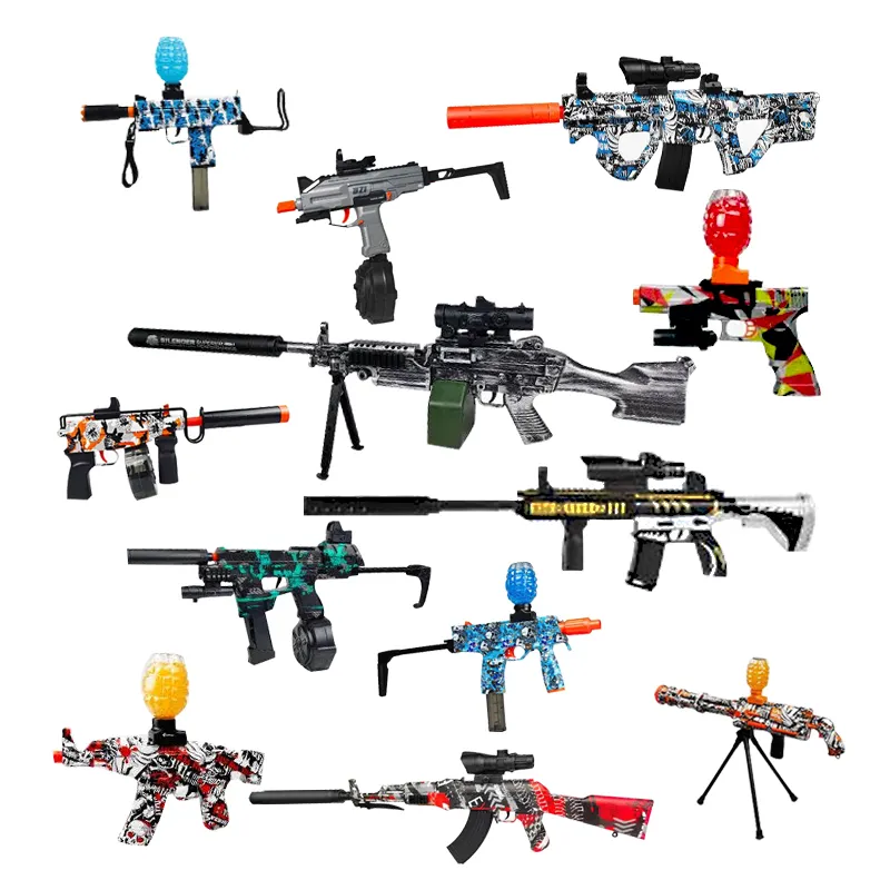 Factory Outlet All Styles Outdoor Kids Unisex Electric Bullet Water Balls Gun Toy Splatter Gel Blaster Gun