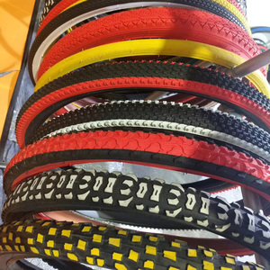 צמיג אופניים צבעוניים ליצרן צמיג 20 ''26'' 27.5 ''29'' 29 ''אופנוע הר חשמלי חלקי חילוף גומי אופניים