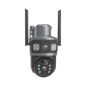 P3H 4MP IP-CCTV-Kamera mit zwei Objektiven WiFi-Batterie Solarenergie 4G Sim-Karte 4G Nacht version Bewegungs melder CMOS IP66 Verwendung in Innenräumen - Product Image 3