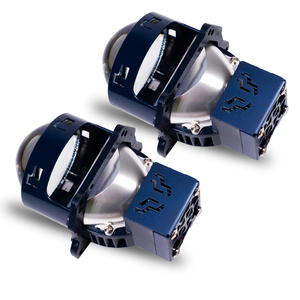 Yhkoms Chất lượng cao MK100 100W đôi phản quang Ly 3 inch Led Đèn Pha <span class=keywords><strong>H4</strong></span> H8 ống kính hai tròng máy chiếu xe Led Đèn Pha 6000K - Product Image 6