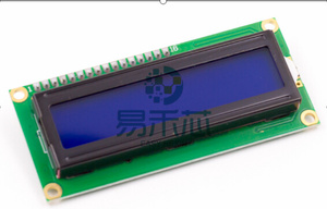LCD1602 LCD-Display-Controller-Modul mit 16x2 Zeichen Blaue Hintergrund beleuchtung mit Löt stift kopf