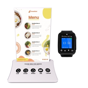 Trung Quốc Chuyên Nghiệp không dây Nhà hàng <span class=keywords><strong>buzzer</strong></span> khách bảng cuộc gọi nút phân trang Waiter pager Receiver beeper dịch vụ Hệ thống gọi điện thoại - Product Image 4