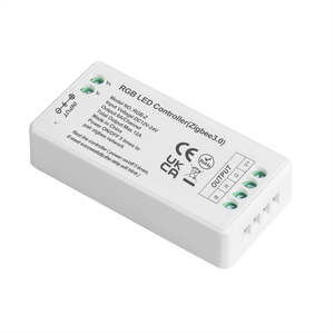 Беспроводной контроллер для светодиодной ленты Tuya Zigbee 3,0 RGB, RF, 12-24 В, голосовое управление, RGB контроллер для светодиодной ленты, диммер - Product Image 2