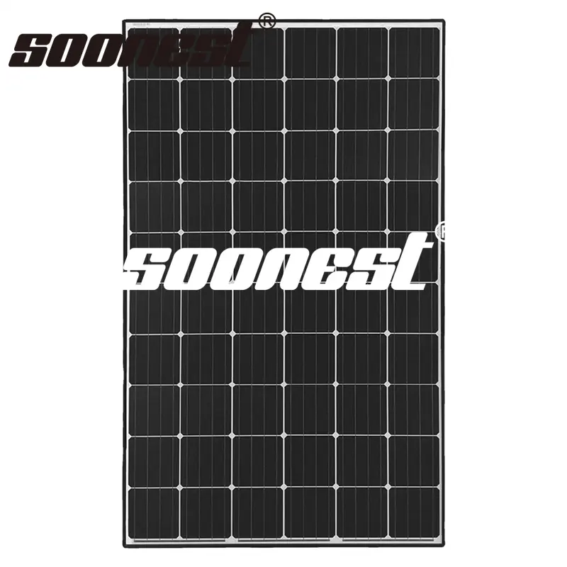 Precio de panel solar de 600W de fábrica china con 25 años de garantía a la venta Sistema de panel solar de 5000W