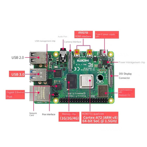 Pi 5 Development Board 4GB/8GB Vision Python-Programmier kit