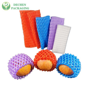 Fruit <strong>Foam</strong> Packaging <strong>Foam</strong> Net Protect the Fruit <strong>White</strong> <strong>Pe</strong> Plastic Tube Netting - Product Image 4