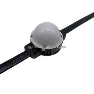 24 В RGB IC светодиодный пиксельный свет DMX512 наружный IP67 водонепроницаемый точечный источник света с корпусом из поликарбоната - Product Image 3