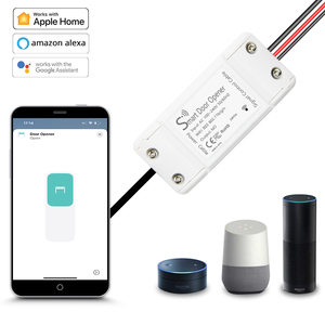 Apple Home Google Home Alexa SmartThingsデバイスシェアと互換性のあるMatterスマートWiFiガレージドアオープナーリモコン - Product Image 5