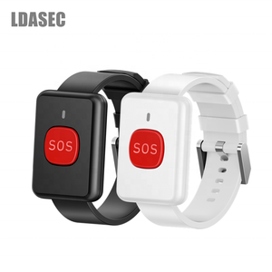 <strong>Wireless</strong> 433MHz SOS <strong>Push</strong> <strong>Button</strong> RF Wristband Emergency Panic Call <strong>Buttons</strong> with Alarm <strong>Systems</strong> - Product Image 2