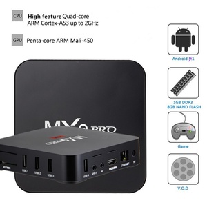 Giá thấp mxqpro RK3229 <span class=keywords><strong>Android</strong></span> <span class=keywords><strong>TV</strong></span> <span class=keywords><strong>Box</strong></span> 4K HD 2.0 2.4 Gam Wifi Set Top <span class=keywords><strong>Box</strong></span> 1 gam 8 gam <span class=keywords><strong>Android</strong></span> 7.1 giá rẻ 1 gam 4 gam STB - Product Image 3