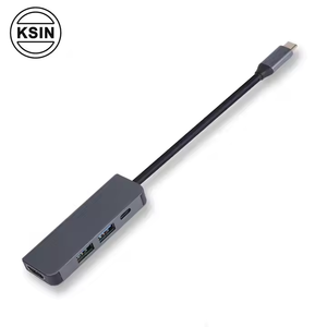 Tipo C a HDMI 4K 30Hz USB3.0 USB 5V Adaptador de carga 4 en 1 USB C Hub para tableta portátil - Product Image 2