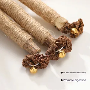 Juguete para gatos de autoentretenimiento súper grande, varita masticable duradera ecológica con insecto de hierba gatera, Polygonum de madera para gatitos - Product Image 5
