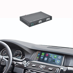 BMW 5 7 serisi F10 F11 için kablosuz CarPlay F07 GT F01 F02 ff04 2009-2020 Android ayna bağlantı araba oyun Radar dedektörü - Product Image 1