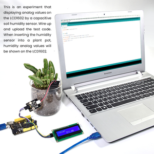 Keyestudio New Type Soil Moisture <strong>Sensor</strong> Module Corrosion Resistant TLC555 Analog Capacitive Soil <strong>Humidity</strong> <strong>Sensor</strong> for <strong>Arduino</strong>