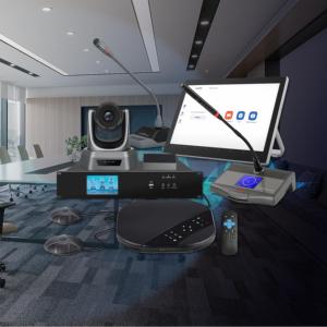 Host di controllo delle riunioni programmabile sistema di conferenza multifunzione personalizzato di alta qualità - Product Image 2