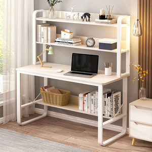 Scrivania per computer semplice e moderna scrivania da scrivania combinazione scaffale per studenti a casa scrivania con libreria - Product Image 2