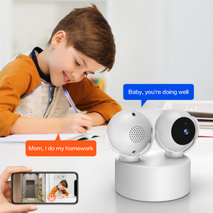 T15 superventas cámara de bebé 1080p Mini Ptz 2mp cámara inalámbrica con sensor de movimiento con sonido Cámara Cctv Dual con grabación - Product Image 2