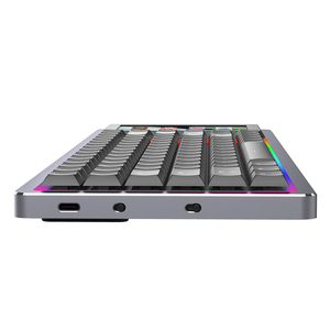 Teclado mecánico programable con pantalla Inalámbrico RGB Computadora 87 Teclas Teclado mecánico de perfil bajo con Streamdeck - Product Image 3