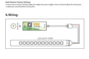 3CH PWM светодиодный контроллер SP663E беспроводное приложение RF 2,4G пульт дистанционного RGB Неоновый FCOB COB световая лента DCV5-24V - Product Image 3