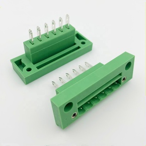 Bloque de terminales de pared de paso a través, bloque de terminales pcb 2CDGB WJ2CDGM KF2EDGWB, 2,5mm, 5,08 - Product Image 1