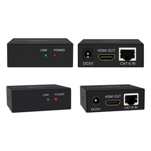 1080P HDMI 60mエクステンダー用1x6ループ出力機能1入力6出力ビデオスプリッタコンバータPOE電源圧縮なし - Product Image 6
