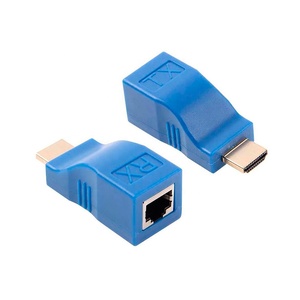 <strong>HDMI</strong> to RJ45 Extender <strong>HDMI</strong> to RJ45 Ethernet Network Converter Over by Cat5e/6 Cable Splitter 1080p up to 30m for HDTV - Product Image 2