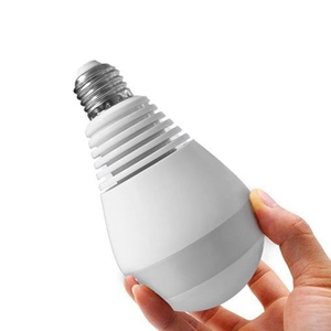 Cámara de vigilancia de seguridad, Bombilla panorámica V380, 360 grados, inteligente, WiFi, 960P, HD - Product Image 2
